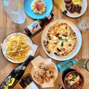 【飲み放題付き】　6600円コース