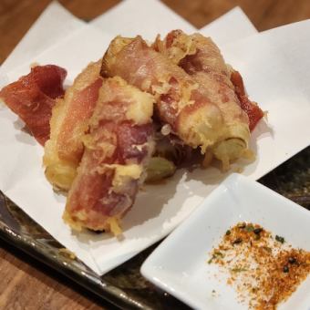 吉川ネギのサクサク揚げ