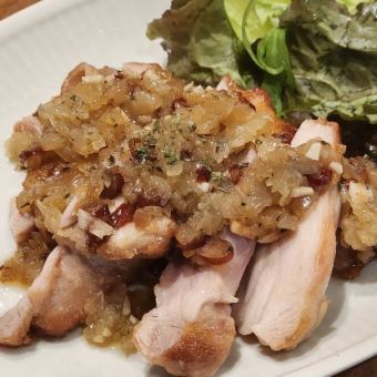 チキンソテー ディアボラ風