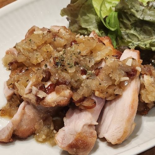 チキンソテー ディアボラ風