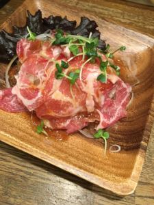 Onion ham salad