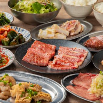 【満喫コース】ボリューム満点◆生もの＆焼肉も楽しめる