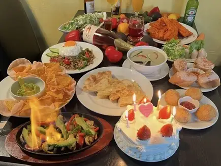 【11品食べ放題！&生ビール付2時間130種類飲み放題付!ダンネバード大人気コース】4800円→4000円