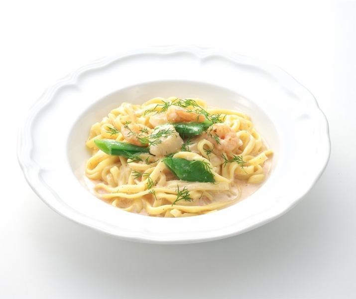 季節のパスタ、ピザ