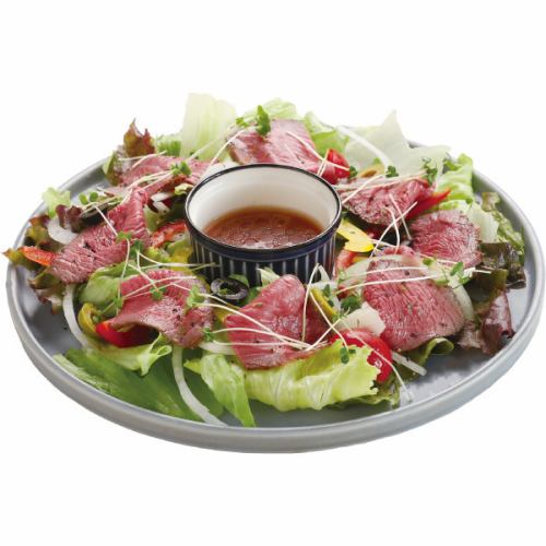 Roast beef salad