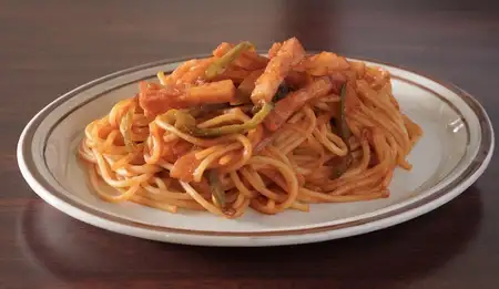 喫茶店のナポリタン