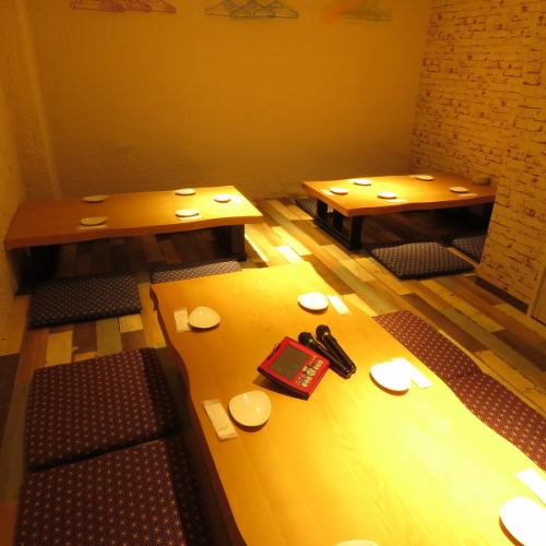 There are 6 seats and 8 seats for tatami mats.Take off your shoes and relax! How about a party in a spacious space? [All-you-can-drink/All-you-can-eat/All-you-can-eat-and-drink/Private room/Karaoke/Second party/Private room/Tenmonkan/Kagoshima/Senbero]