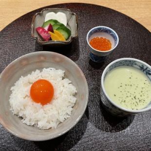 Makoto egg over rice