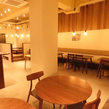 テーブル席です。(2名席)