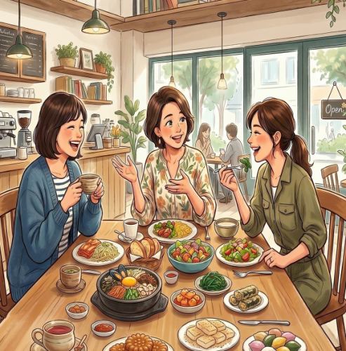 ランチのママ会、女子会、週末家族での食事会等々歓迎!