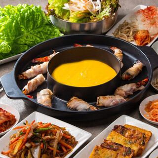 [Seasonal Limited!] Choose from 8 Korean hotpot dishes and a relaxing 3-hour all-you-can-drink course! [Korean Hotpot Enjoyment Course] 4780 yen → 3980 yen