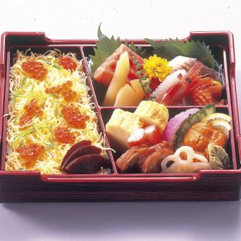 [配中脂鮪魚]最好的散壽司（松）