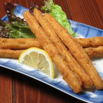 Deep-fried burdock stick