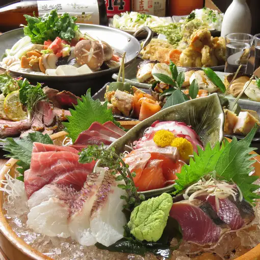★秋宴会 地産地消 船橋ラブラブコース(飲み放題小松菜ハイボール付き)5,000円（税込)
