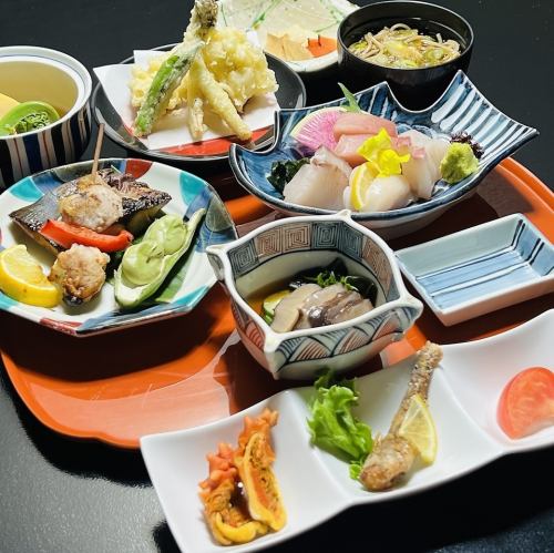 旬の食材を生かしたコース