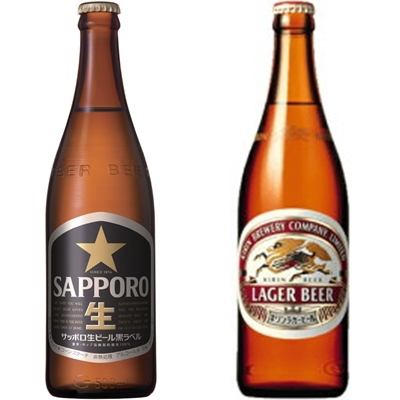 有两种类型的瓶装啤酒
