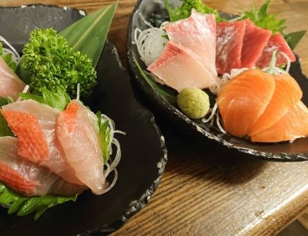 ≪お刺身付き≫TERU坊宴会コース◇90分飲み放題付き 5,500円 (税込)