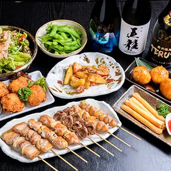 ≪初めての方にも！≫TERU坊宴会プラン◇90分飲み放題付とりあえずのお手軽コース 4000円 (税込)