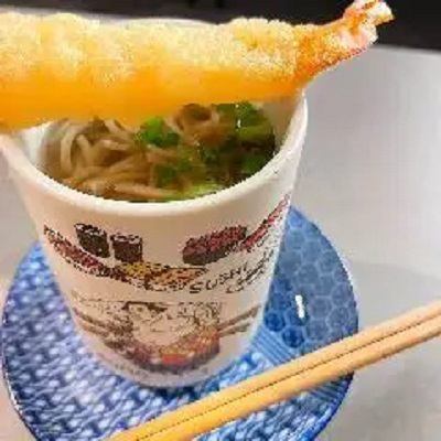 ミニおでん出汁そば・海老天