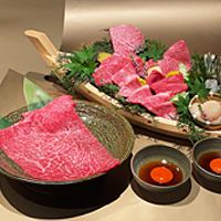 松阪牛焼肉M法善寺店はなれ限定盛り合わせKANPAI