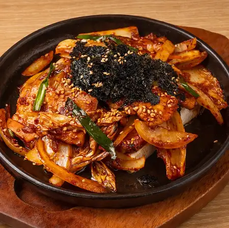 鉄板豆腐キムチ