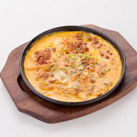 キムチ納豆たまご焼