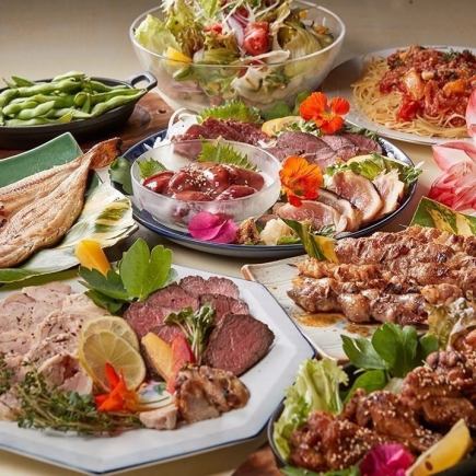 【プレミアム】本場を堪能できるお料理8品★2時間飲み放題付き!4000円(税込)