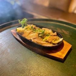 ◎豚トロ塩にんにく