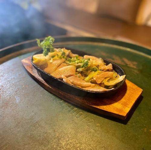 ◎豚トロ塩にんにく