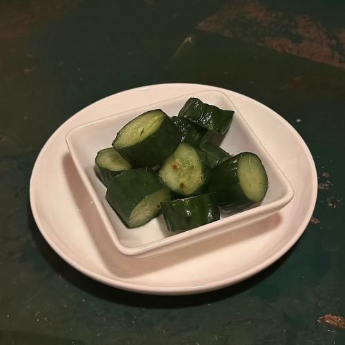 ◎きゅうりの浅漬け