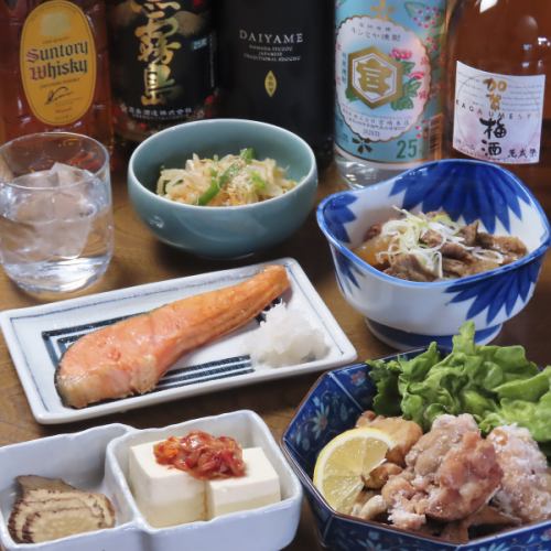 2500円のおまかせコース