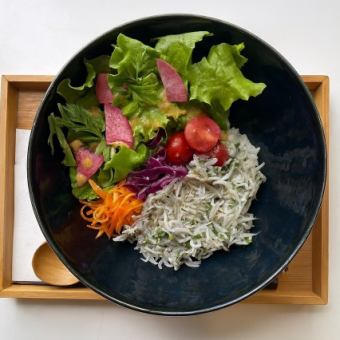 海風香草發酵白魚沙拉碗 發酵香草白魚碗