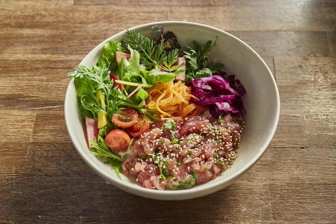 香味まぐろの発酵ユッケサラダBOWL（イメージ）
