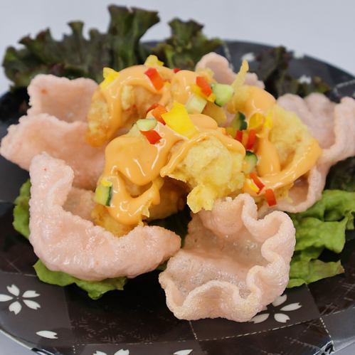 Special Japanese-style shrimp mayonnaise