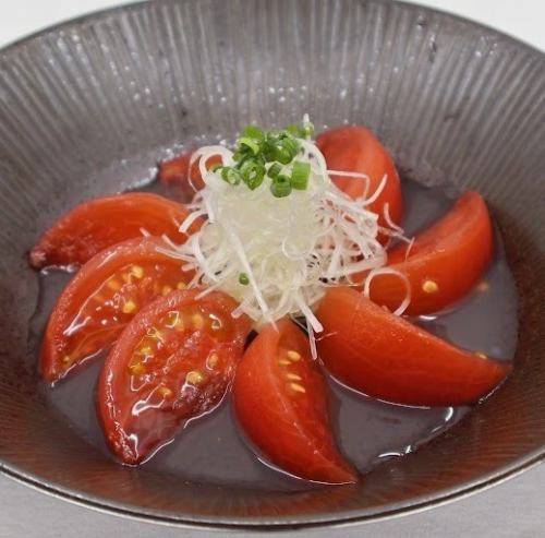 冷やし出汁トマト