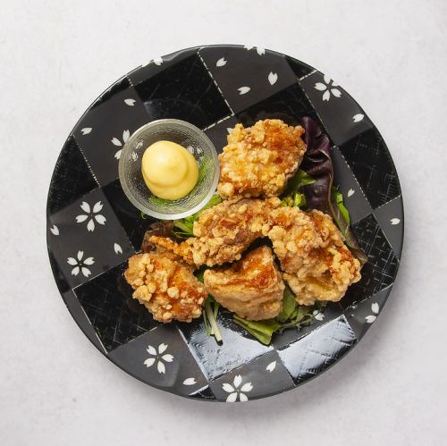 若鶏のから揚げ(プレーン/甘ダレ/バジル)