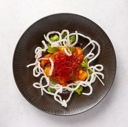 自家製和風エビチリ