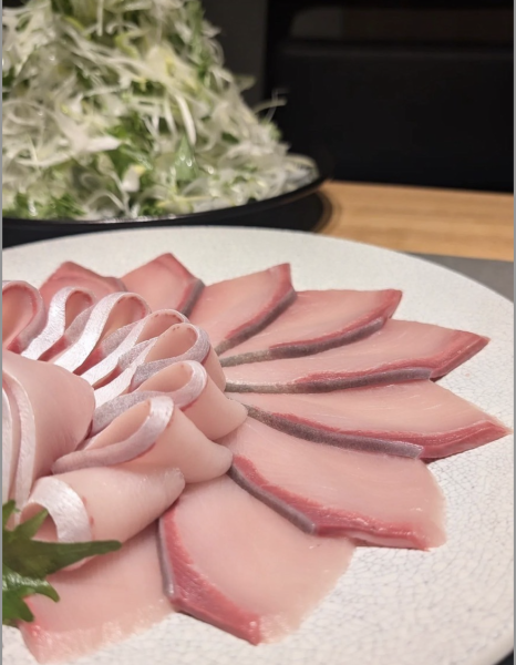 11月よりスタート冬季限定のぶりしゃぶ!東京で食べれるのは当店だけ!?
