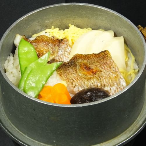 鯛の釜飯　+加工代