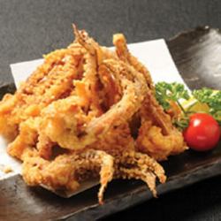 Deep-fried squid