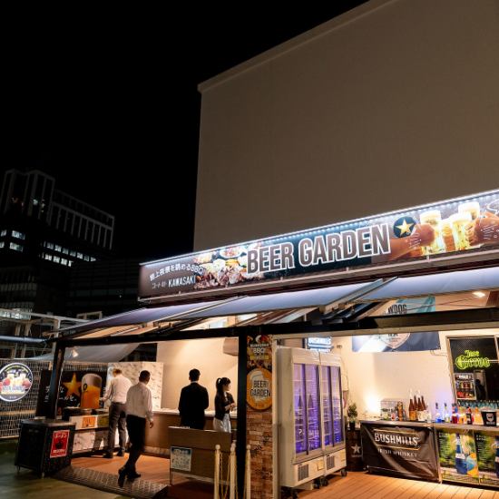 川崎駅モアーズ屋上で今年もBBQ！飲み放題で宴会を！