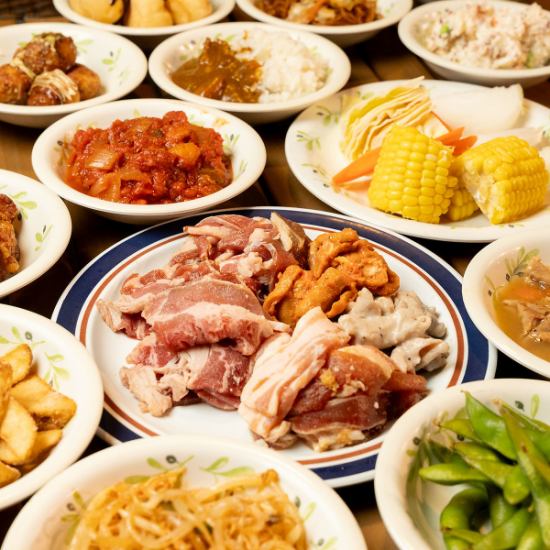 川崎駅モアーズ屋上BBQ♪お肉と海鮮の贅沢BBQプランも！