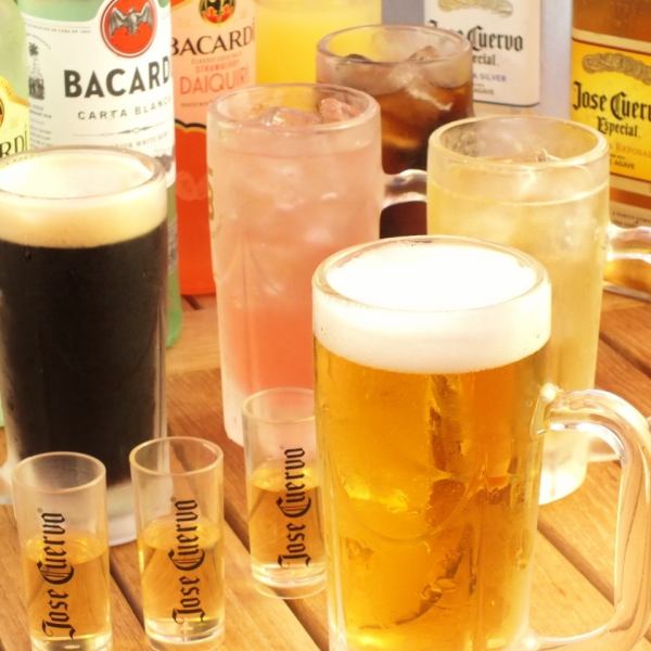 [Attractive beer garden with a wide variety of drinks] There are about 30 kinds of all-you-can-drink items! You should be able to find your favorite drink!? Enjoy it to the fullest☆
