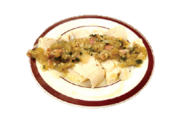 自家製鶏ハム　スパニッシュソース