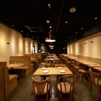 貸切宴会も承ります！ご人数・ご予算などお気軽にお問い合わせ下さい。会社宴会など年齢層が幅広い場合でも、落ち着いた雰囲気なので使いやすい！もちろん久しぶりの友人との集まりにも。