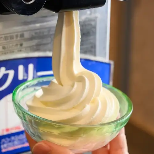 셀프로, 소프트 크림도 만들 수 버린다♪