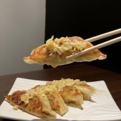 ピリ辛ねぎ塩タレBIG焼き餃子(5個)