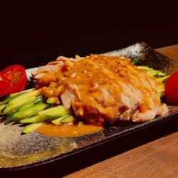 胡麻香る棒棒鶏(バンバンジー)