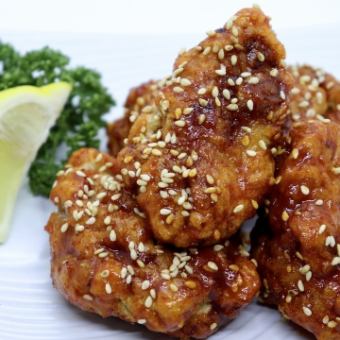 【120分飲み放題】(9品)暁・甘辛唐揚げスペシャルコース3,500円(ビール系+500円)