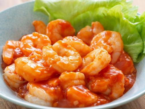 甘辛ぷりぷりエビチリ(8尾)